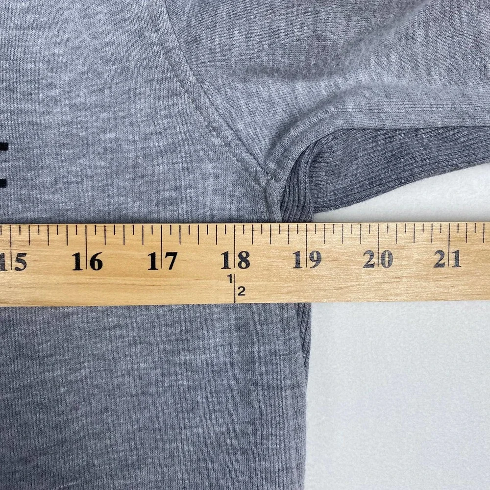 Duluth Trading‎ Co Women's Size S Gray Crewneck Fleece Lined Sweatshirt Pockets - Picture 5 of 9